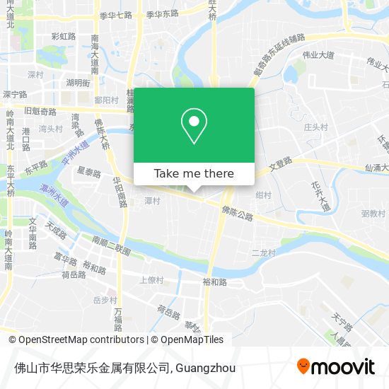 佛山市华思荣乐金属有限公司 map