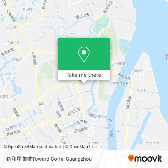 稻和屋咖啡Toward Coffe map