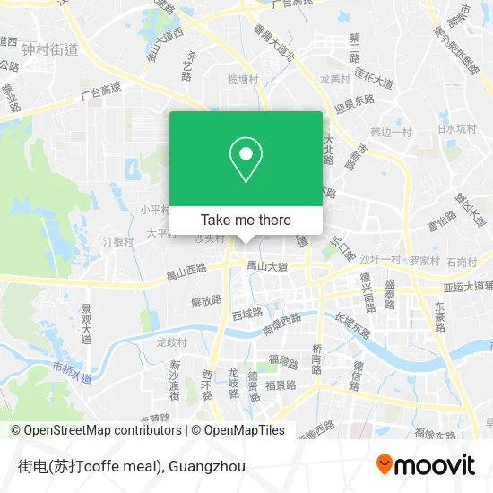 街电(苏打coffe meal) map
