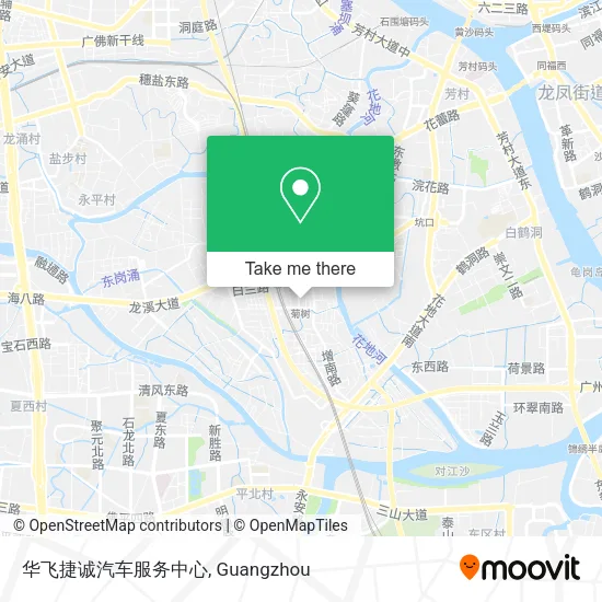 华飞捷诚汽车服务中心 map