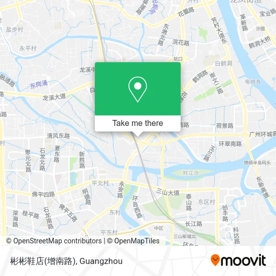 彬彬鞋店(增南路) map