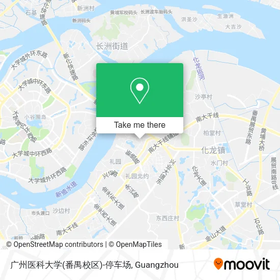 广州医科大学(番禺校区)-停车场 map