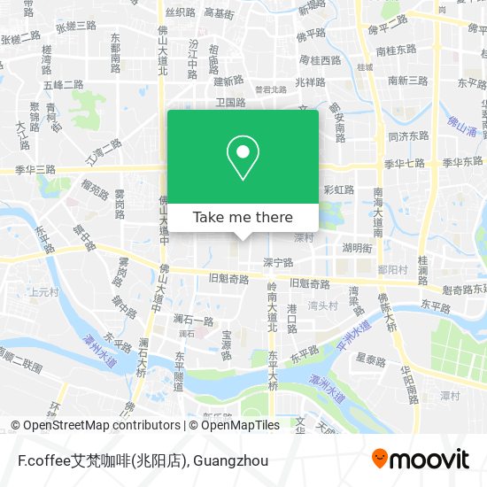 F.coffee艾梵咖啡(兆阳店) map