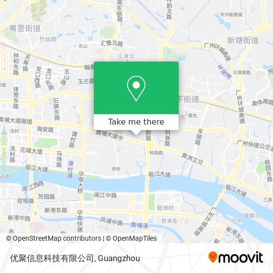 优聚信息科技有限公司 map