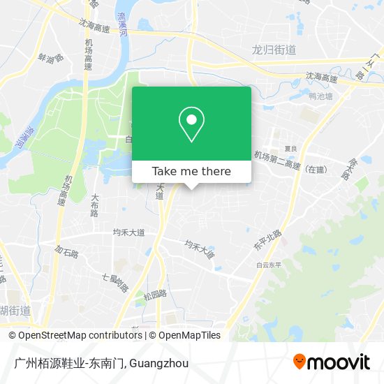 广州栢源鞋业-东南门 map
