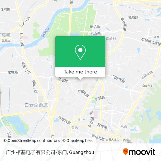 广州栢基电子有限公司-东门 map