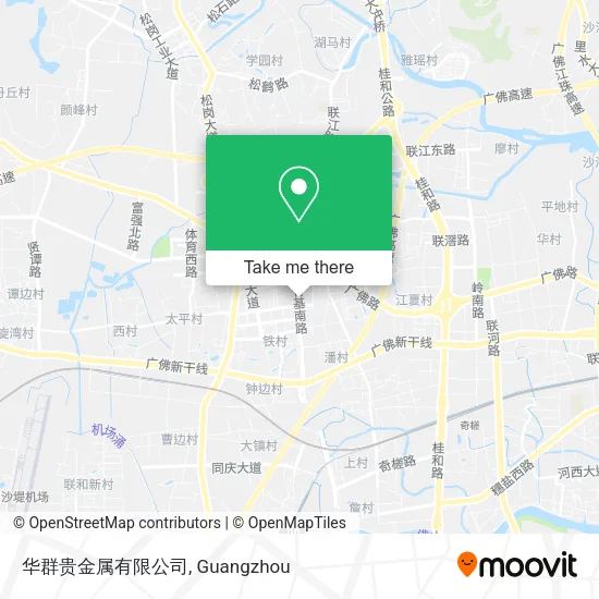 华群贵金属有限公司 map