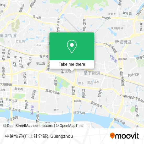 申通快递(广上社分部) map