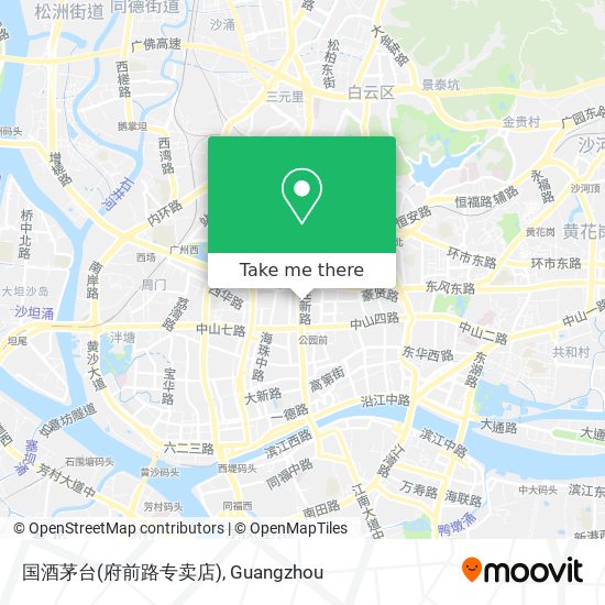 国酒茅台(府前路专卖店) map