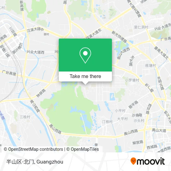 半山区-北门 map