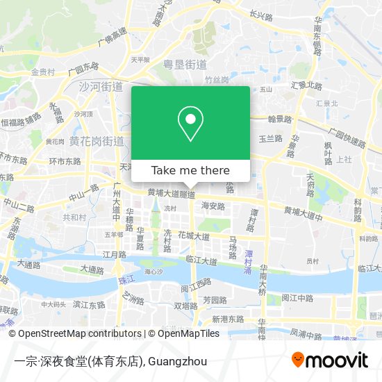 一宗·深夜食堂(体育东店) map
