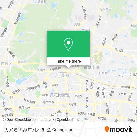 万兴隆商店(广州大道北) map