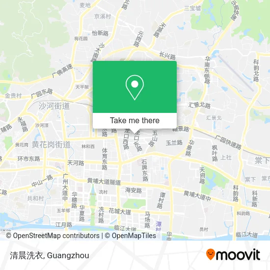 清晨洗衣 map