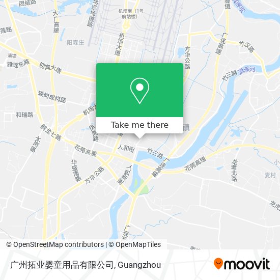 广州拓业婴童用品有限公司 map