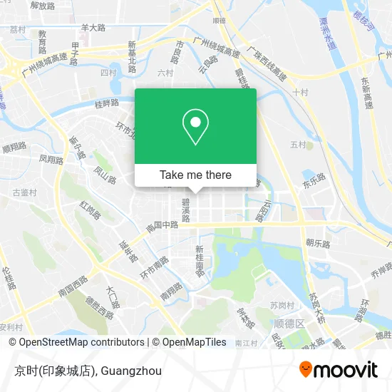 京时(印象城店) map