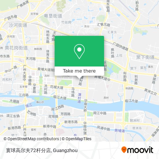 寰球高尔夫72杆分店 map