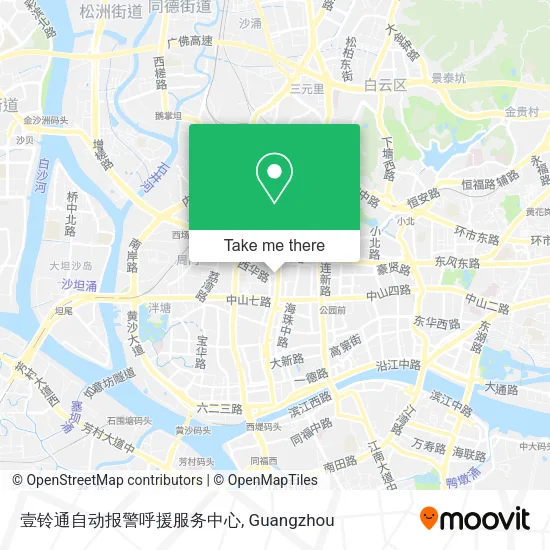 壹铃通自动报警呼援服务中心 map