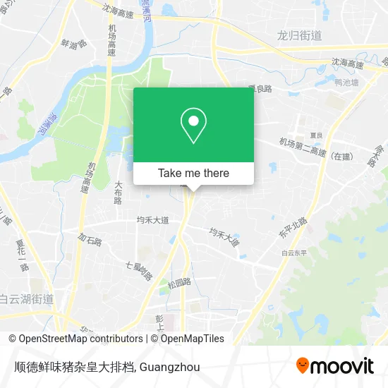 顺德鲜味猪杂皇大排档 map
