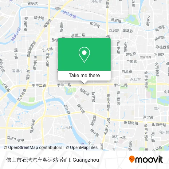 佛山市石湾汽车客运站-南门 map