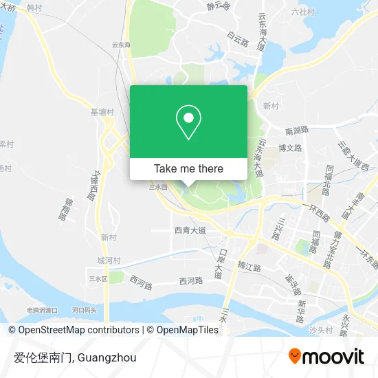 爱伦堡南门 map