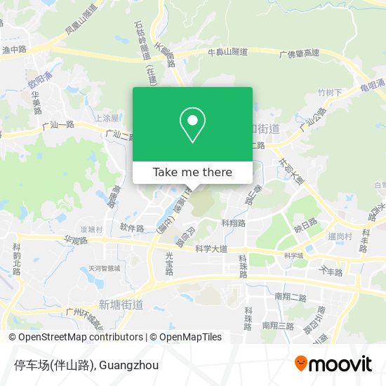 停车场(伴山路) map