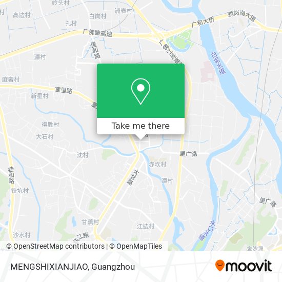 MENGSHIXIANJIAO map