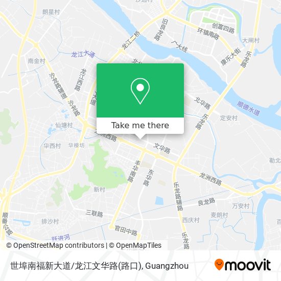 世埠南福新大道/龙江文华路(路口) map