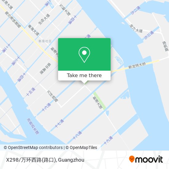X298/万环西路(路口) map