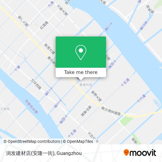 润发建材店(安隆一街) map