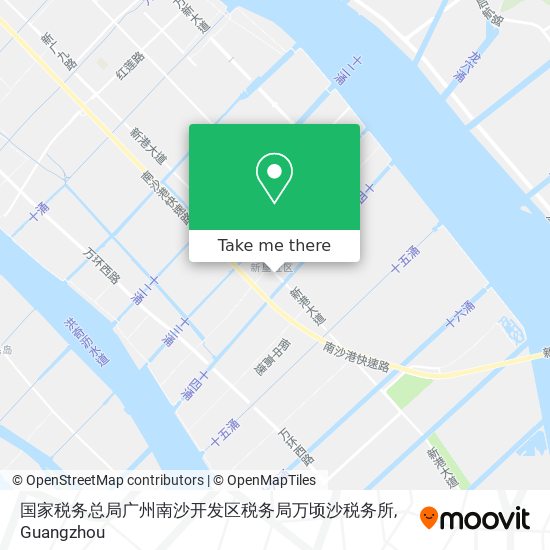 国家税务总局广州南沙开发区税务局万顷沙税务所 map