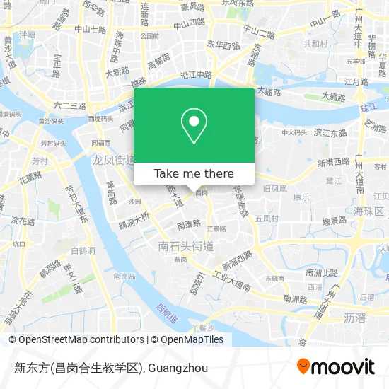 新东方(昌岗合生教学区) map