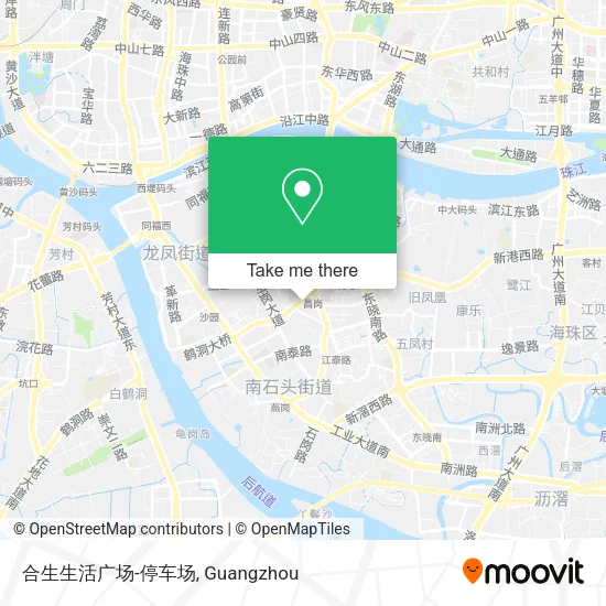 合生生活广场-停车场 map