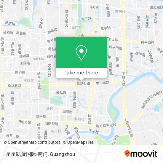 星星凯旋国际-南门 map