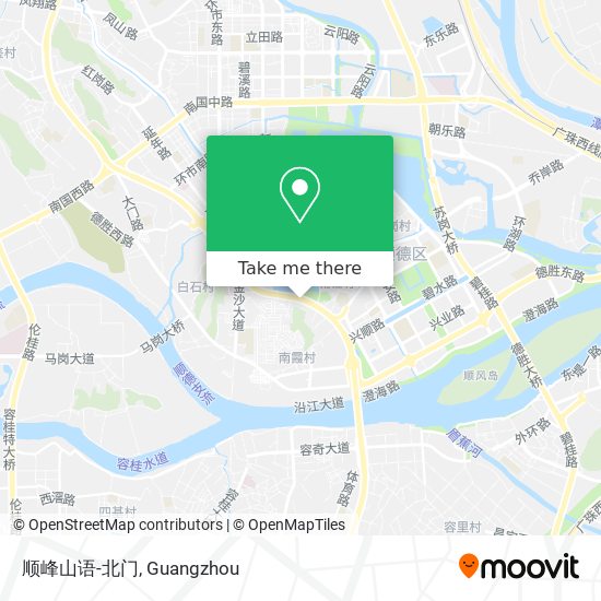 顺峰山语-北门 map