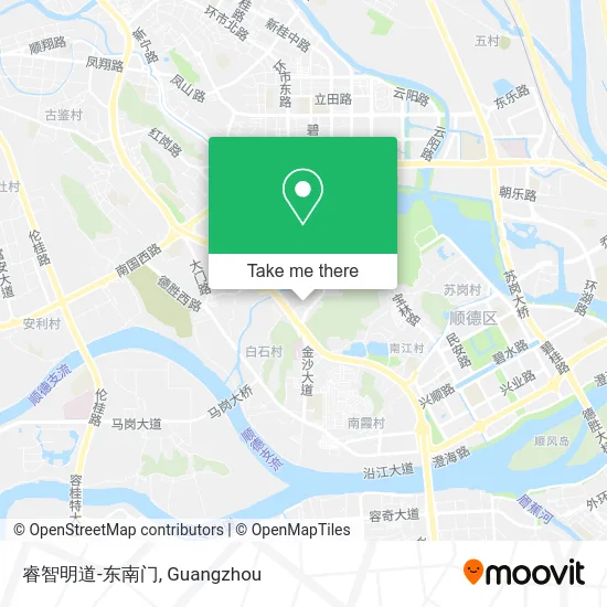 睿智明道-东南门 map