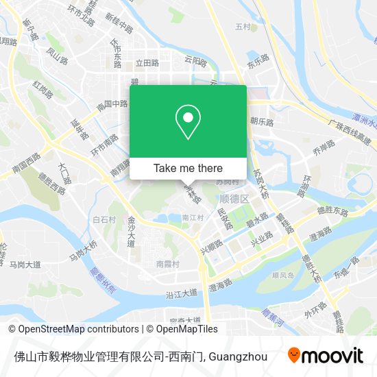 佛山市毅桦物业管理有限公司-西南门 map