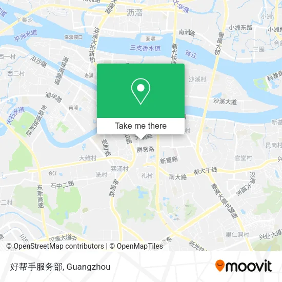 好帮手服务部 map