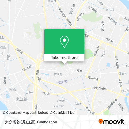 大众餐饮(龙山店) map