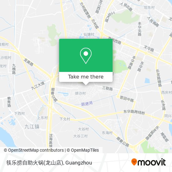 筷乐捞自助火锅(龙山店) map
