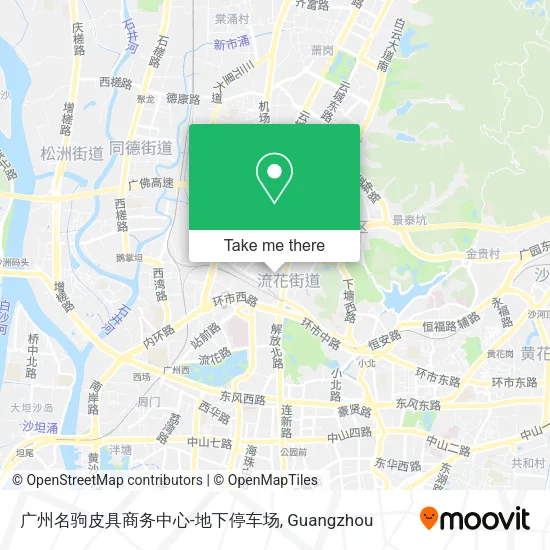 广州名驹皮具商务中心-地下停车场 map