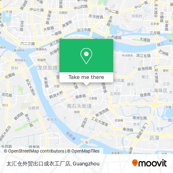 太汇仓外贸出口成衣工厂店 map