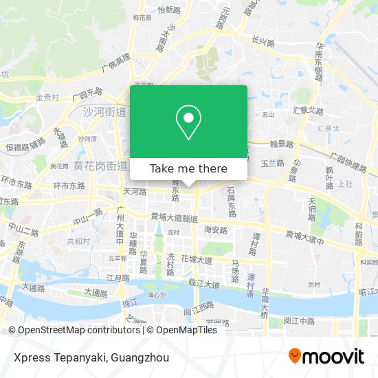 Xpress Tepanyaki map