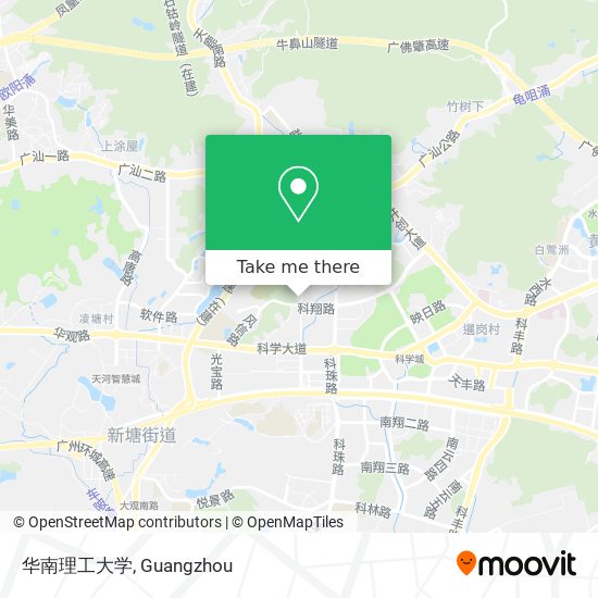 华南理工大学 map