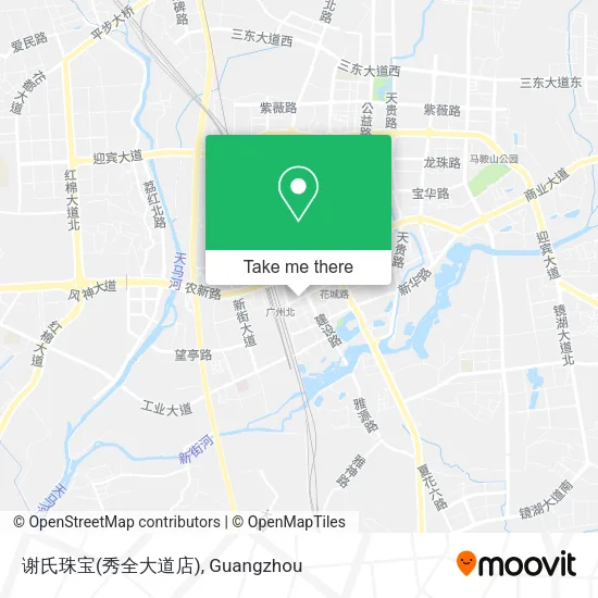 谢氏珠宝(秀全大道店) map