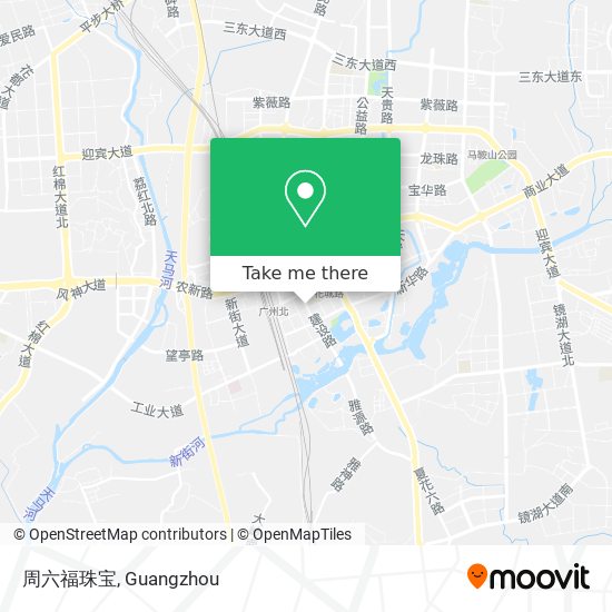 周六福珠宝 map