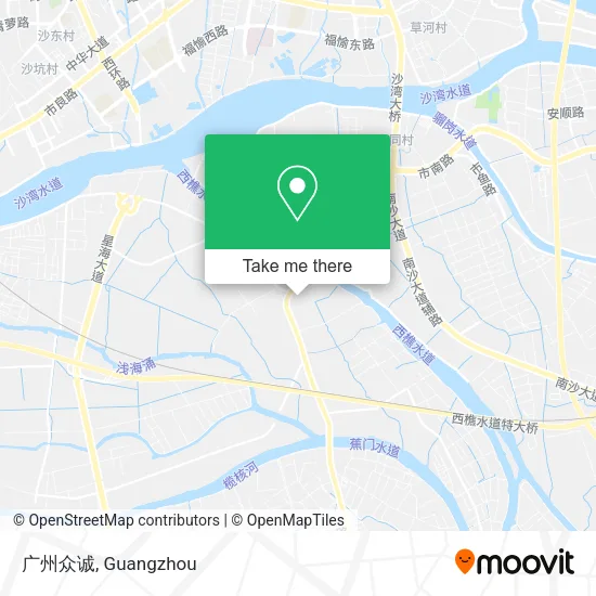 广州众诚 map