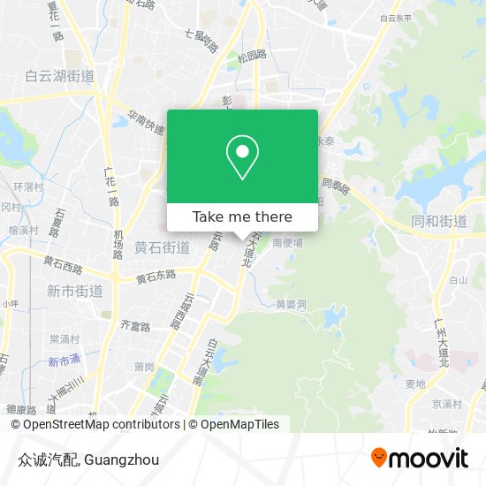 众诚汽配 map