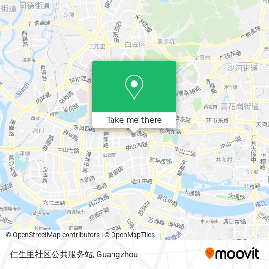仁生里社区公共服务站 map