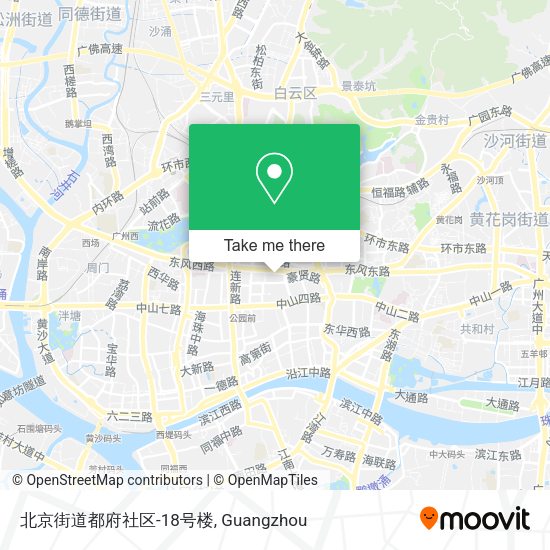 北京街道都府社区-18号楼 map