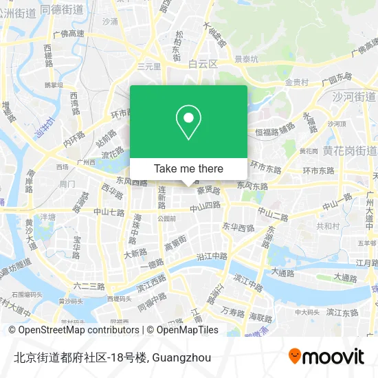 北京街道都府社区-18号楼 map